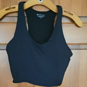 Athleta Midnight Black Activewear Top